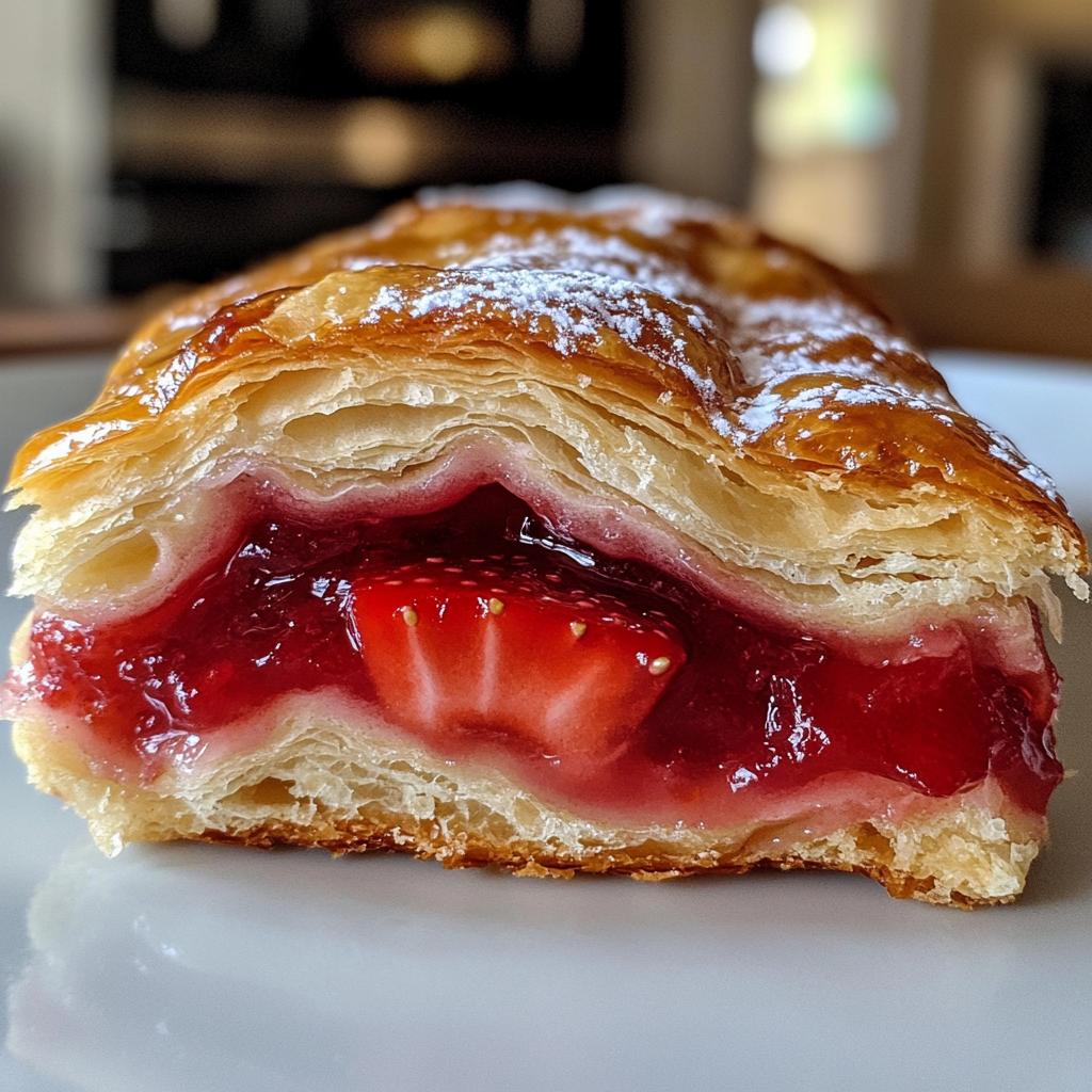 strawberry danish