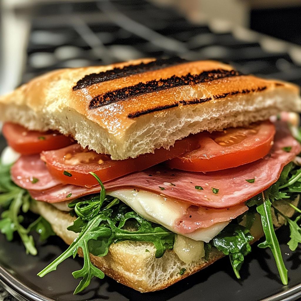 toasted italian sandwich