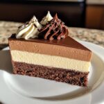 triple chocolate mousse cake