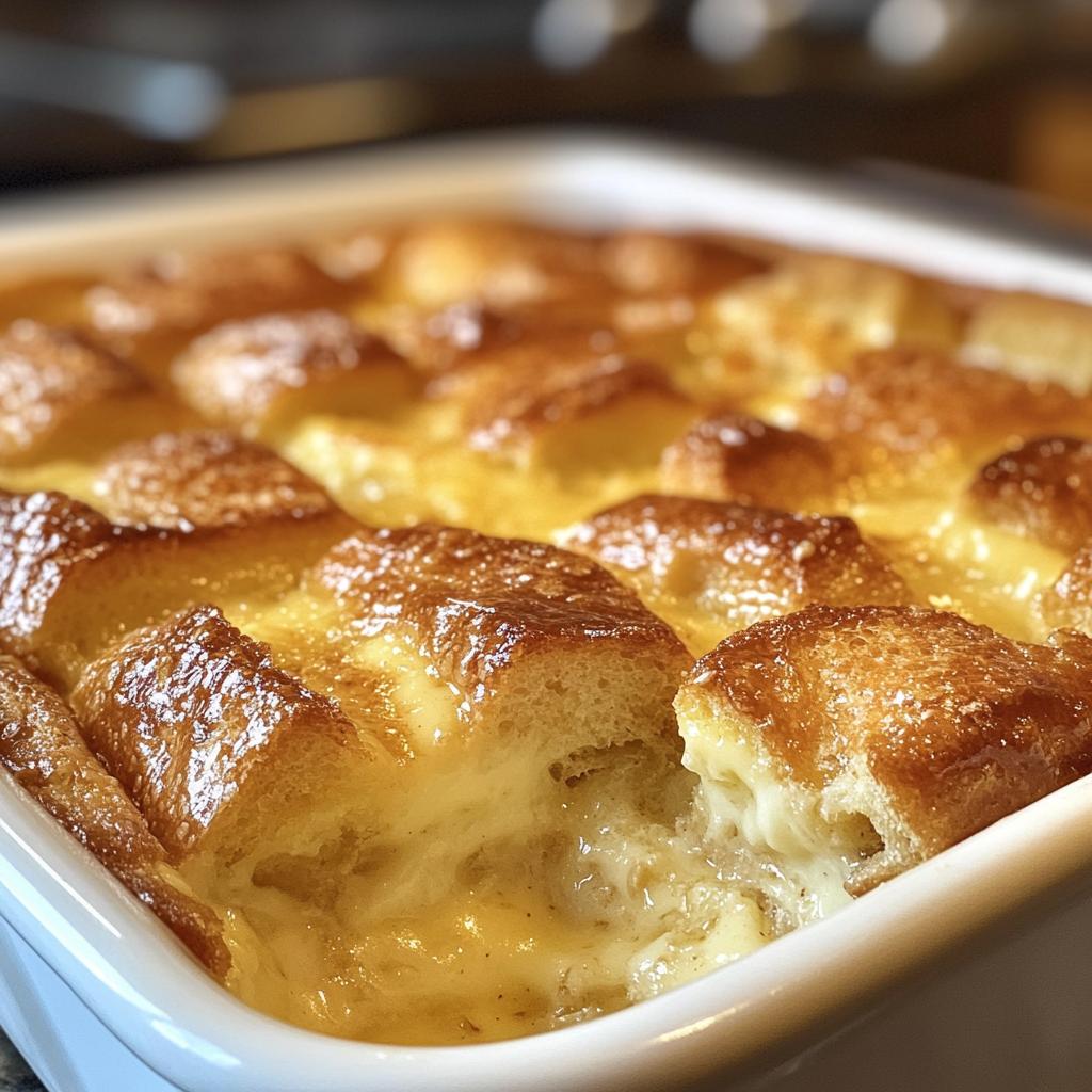 vanilla bread pudding