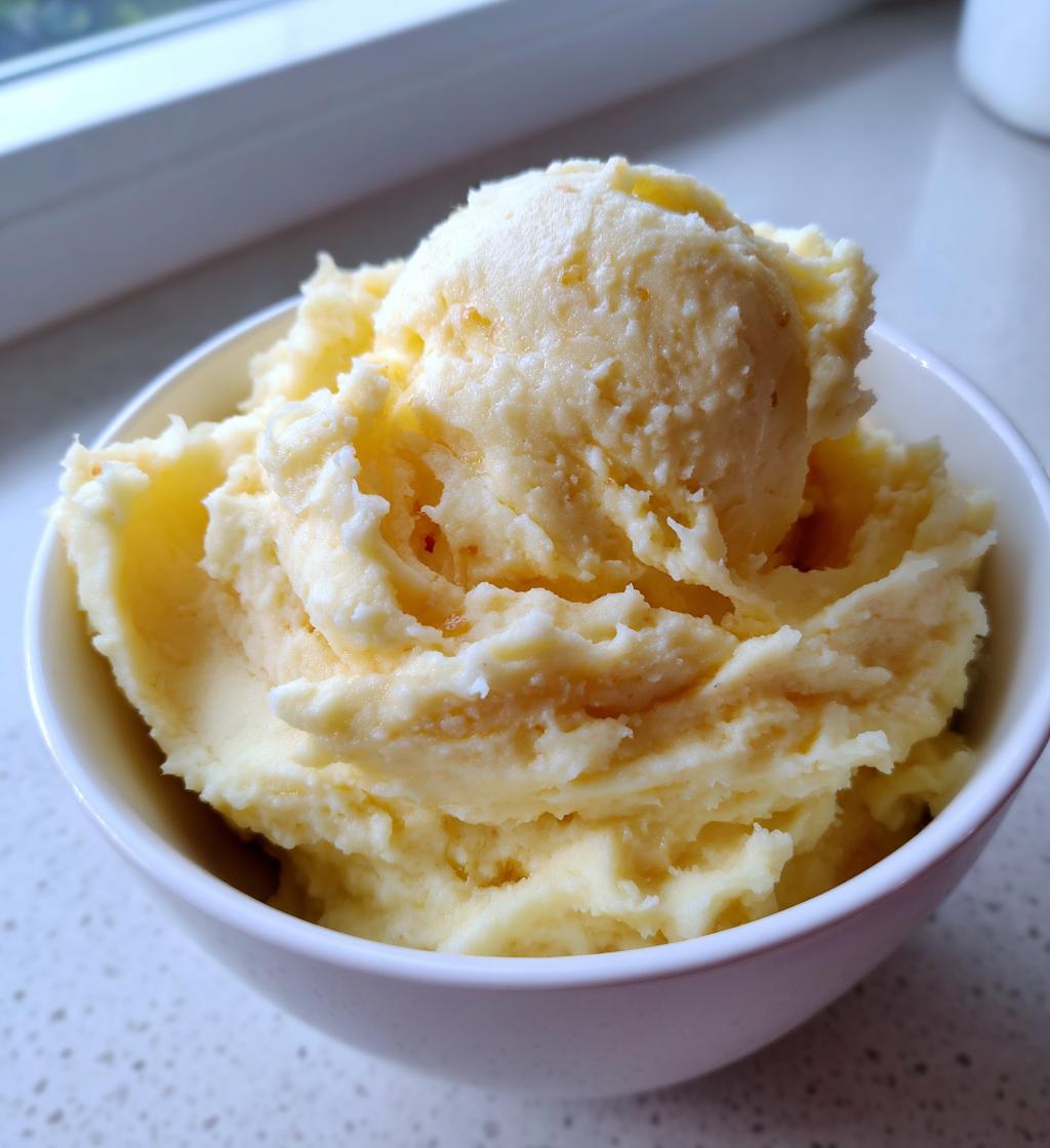 Aardappelpuree met knoflook en boter