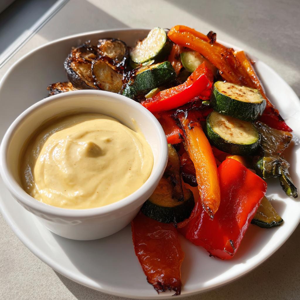 Aïoli met geroosterde groenten