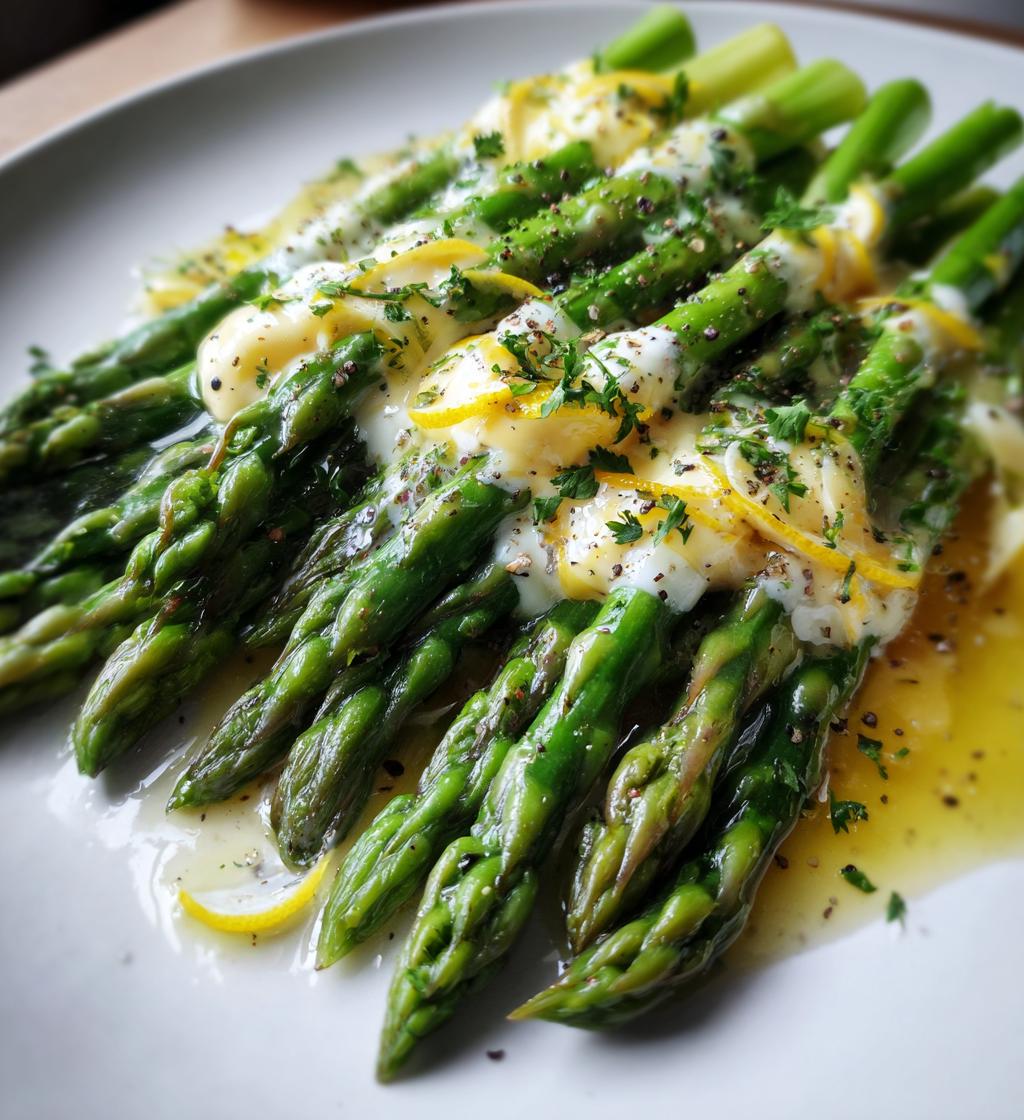 Aspergecarpaccio met citroenmayonaise