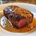 Biefstuk met pepersaus