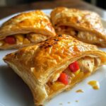 Bladerdeegpakketjes met kip