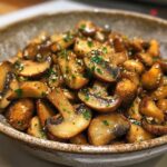 Bospaddenstoelen met knoflook