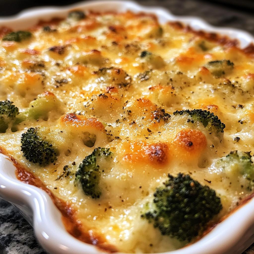 Broccoli-gratin met kaas - detail 1