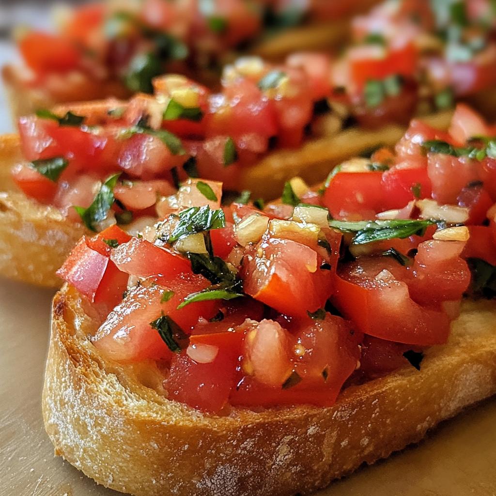 Bruschetta-mix in glaasje (tomaat & knoflook)