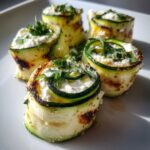 Courgetterolletjes met ricotta