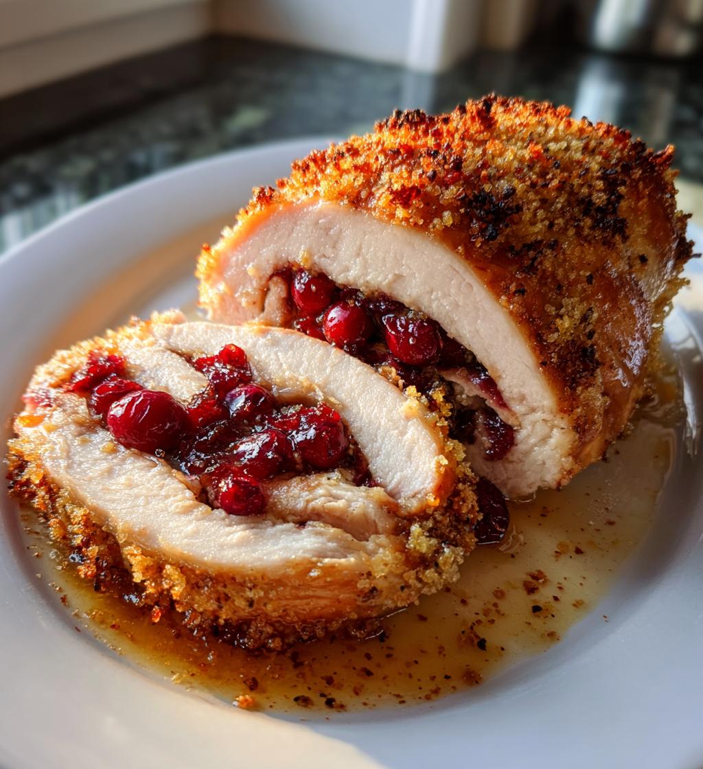 Cranberry kiprollade - detail 1