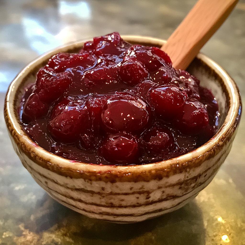 Cranberrycompote met sinaasappel