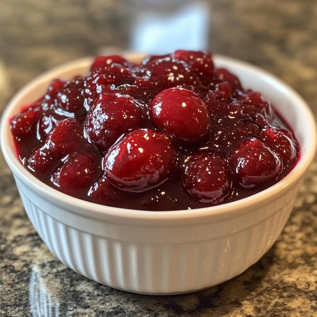 Cranberrysaus met kaneel