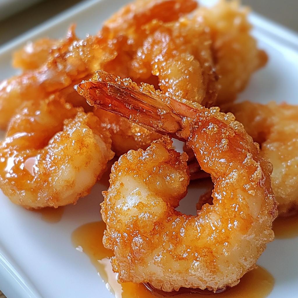 Garnalen in tempurabeslag