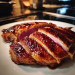 Gebakken eendenborst met balsamico