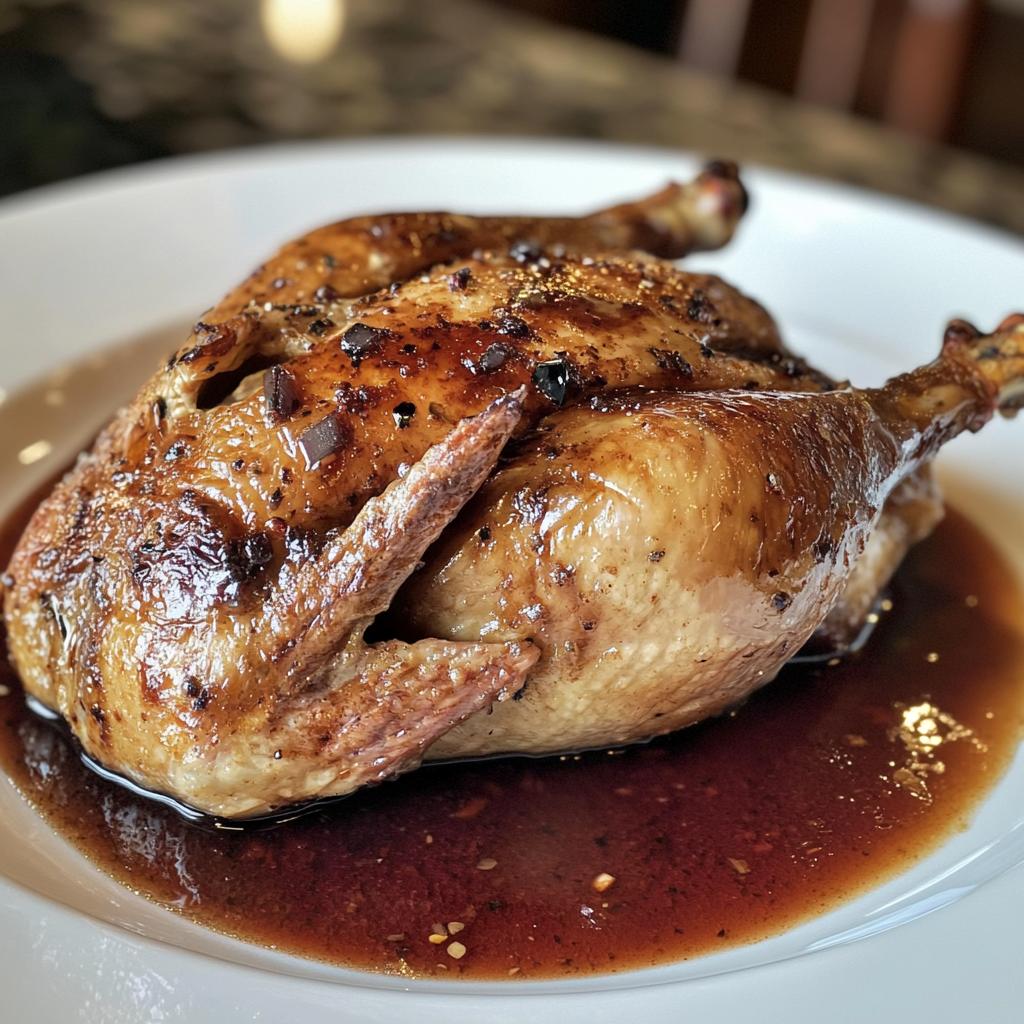 Gebraden fazant met portsaus