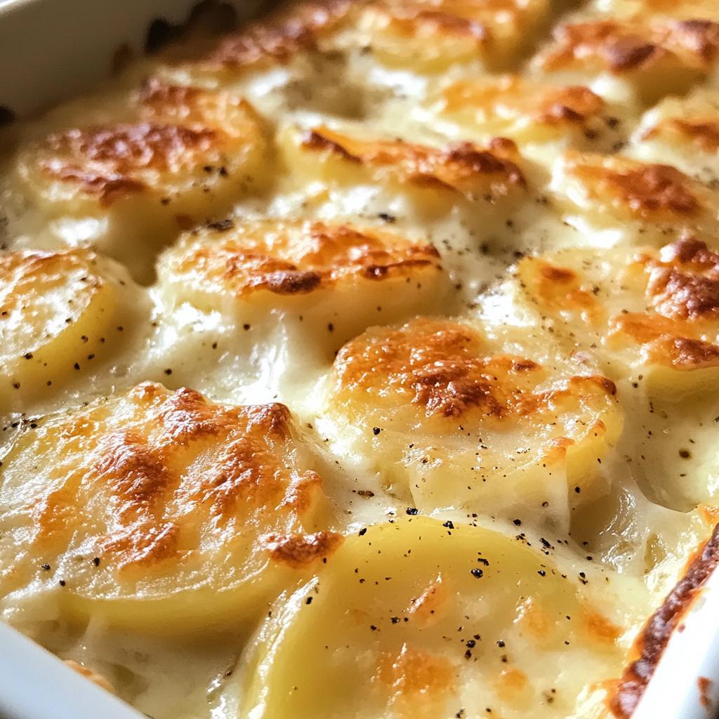 Gegratineerde aardappelen met room