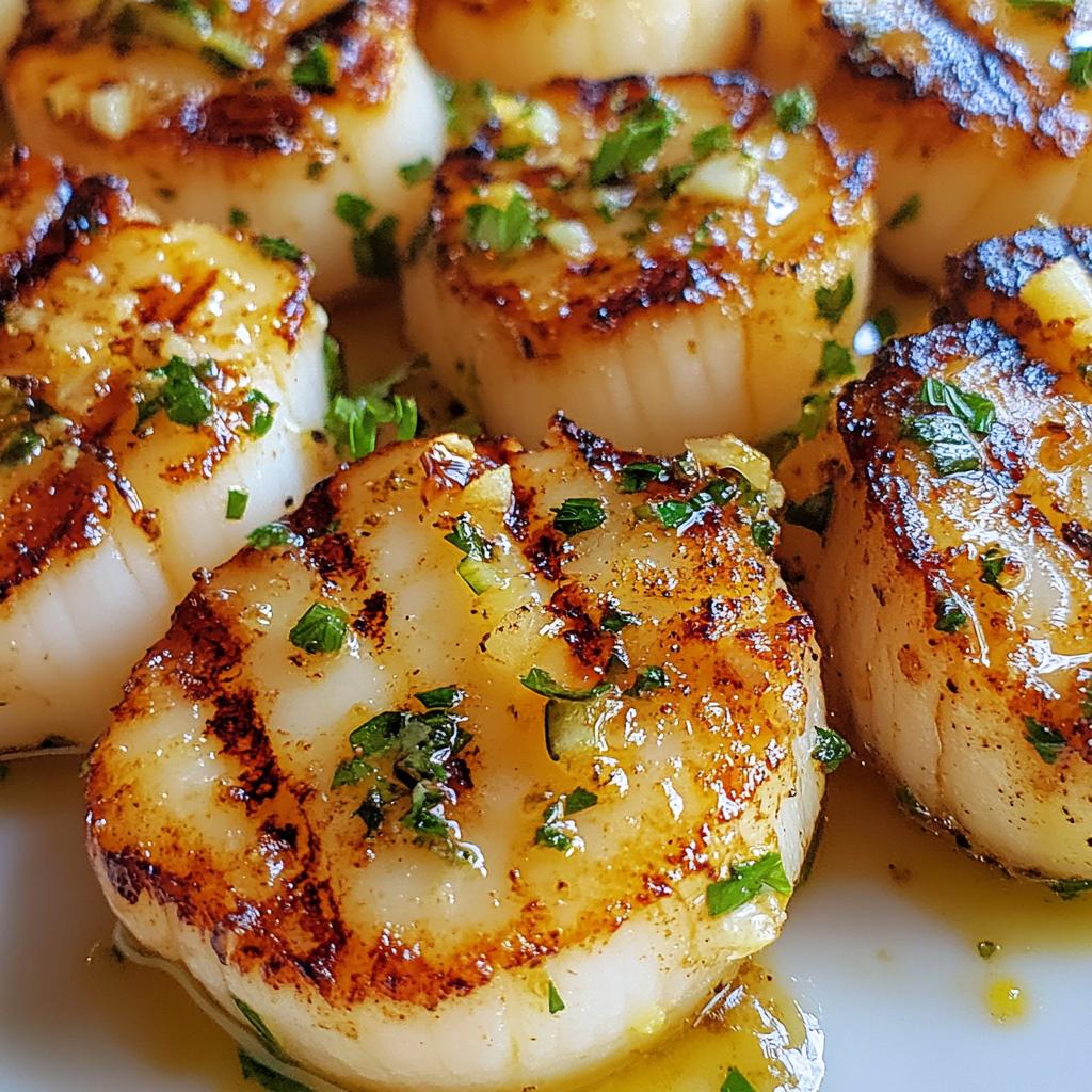 Gegrilde coquilles met limoen - detail 1