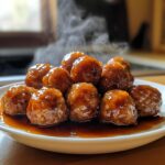 Gehaktballetjes met ketjapsaus