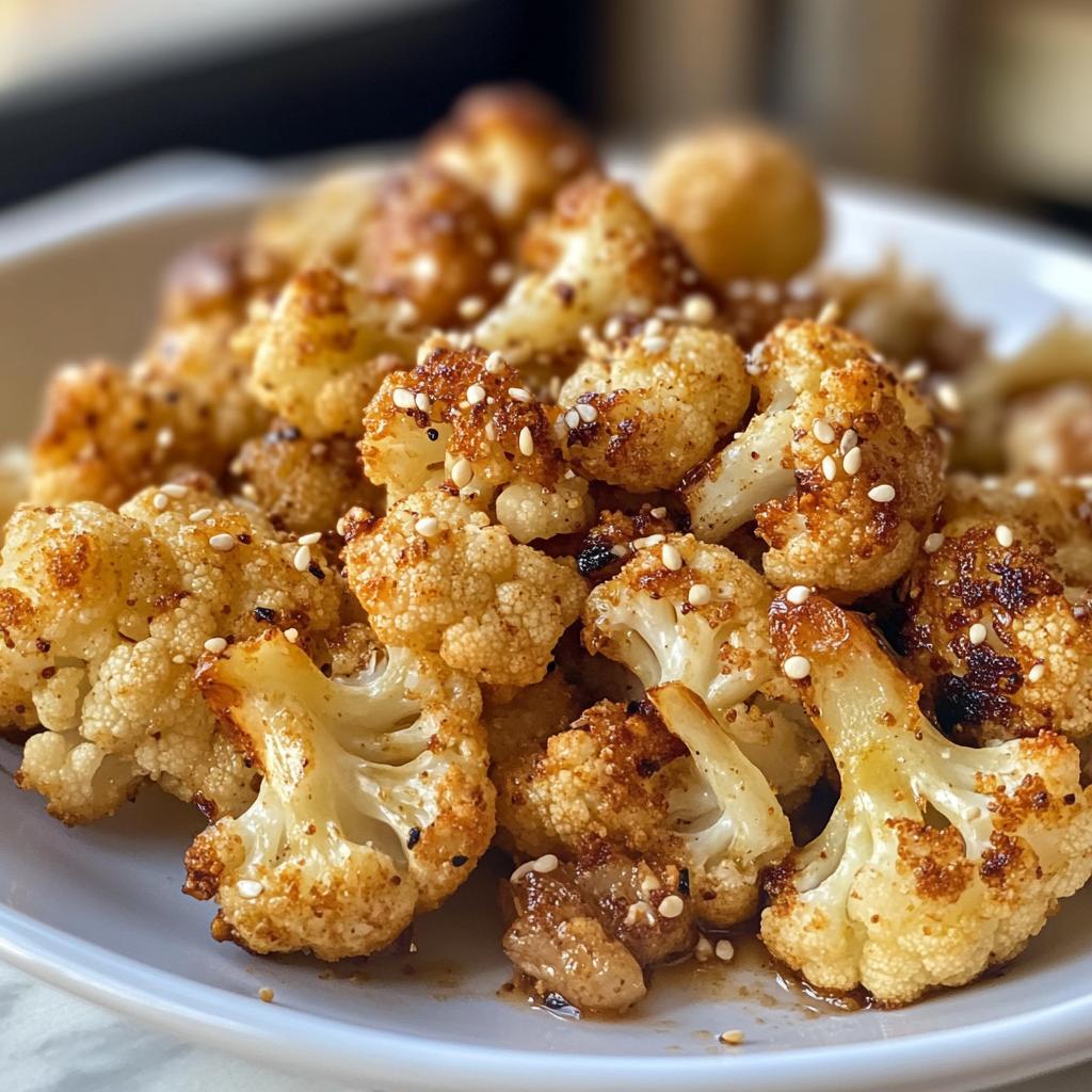 Geroosterde bloemkool met sesam - detail 1