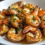 Geroosterde gamba’s met knoflookboter