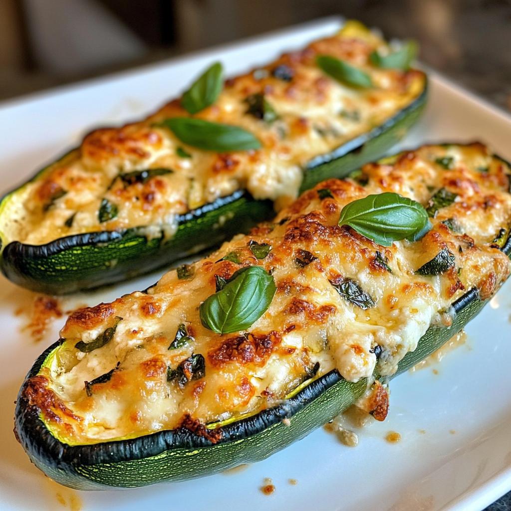 Gevulde courgette met ricotta - detail 1