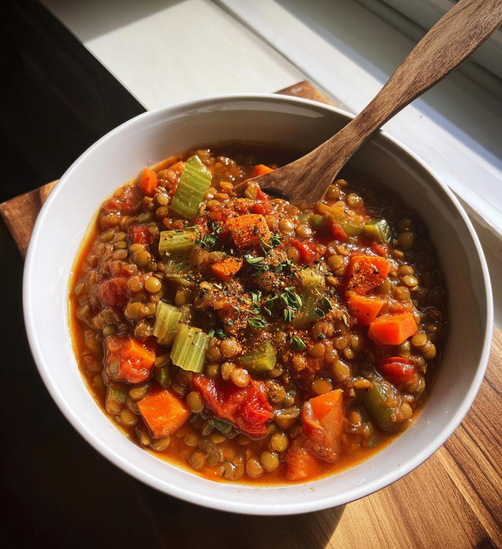 Groentestoof met linzen - detail 1