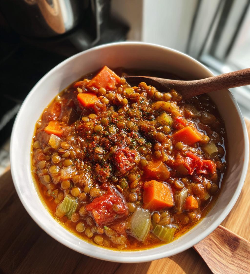 Groentestoof met linzen