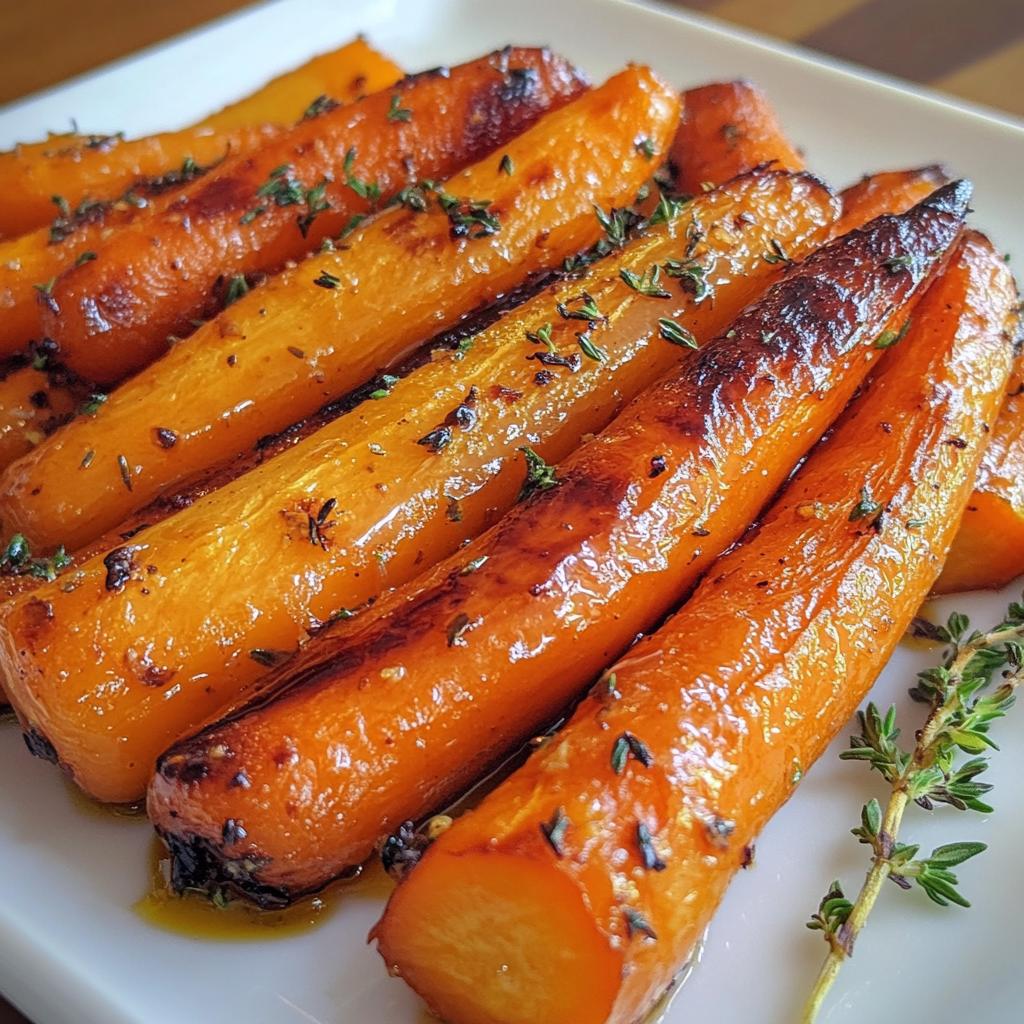 Honingworteltjes met tijm - detail 1