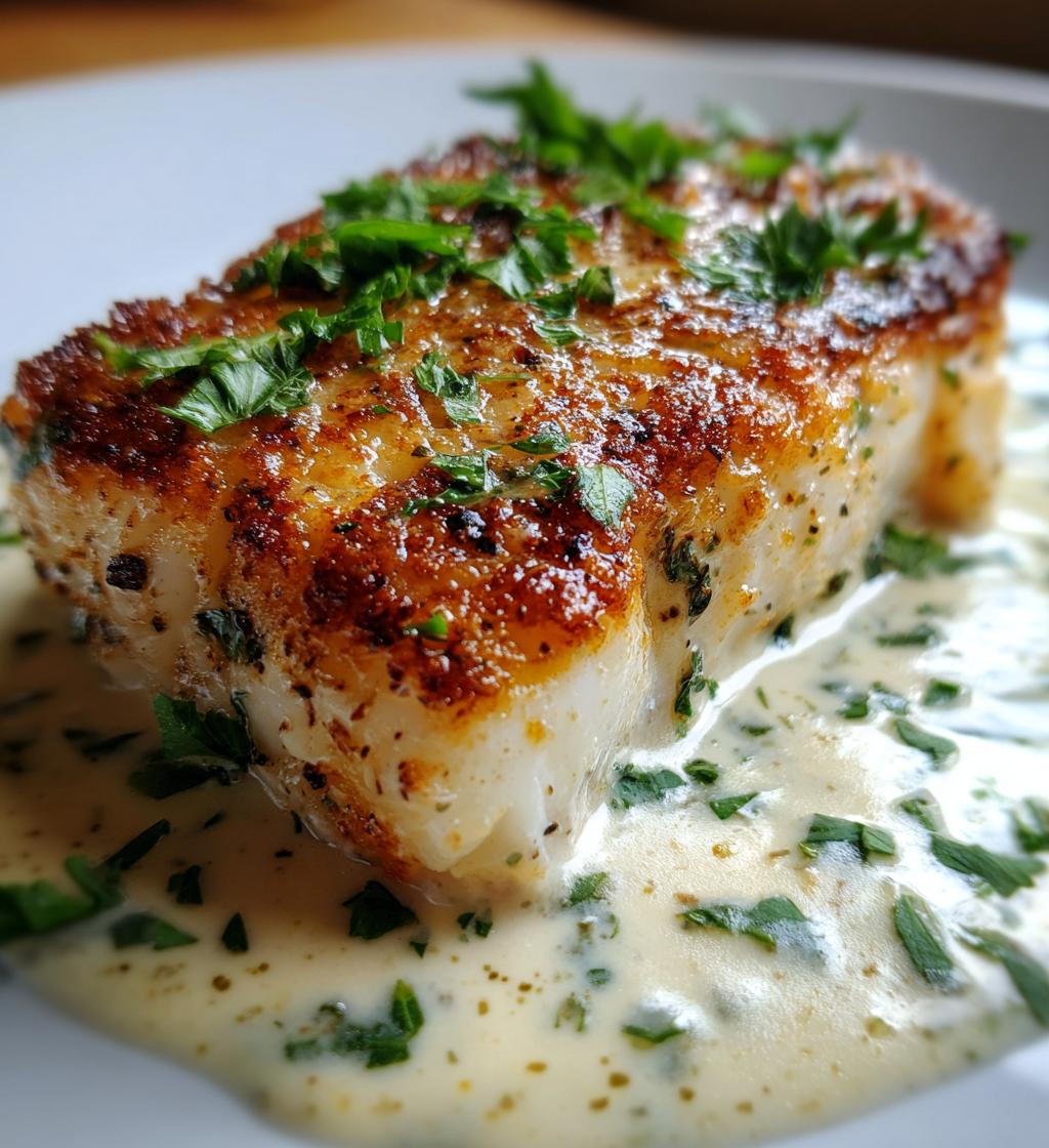 Kabeljauw met citroenroom