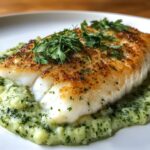 Kabeljauw met kruidenpuree