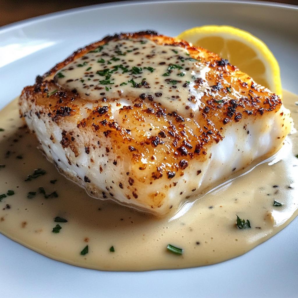 Kabeljauw met truffelcrème - detail 1