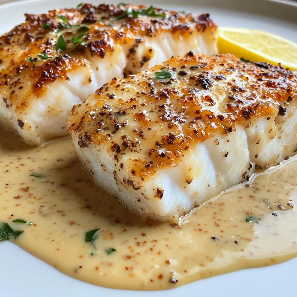 Kabeljauw met truffelcrème