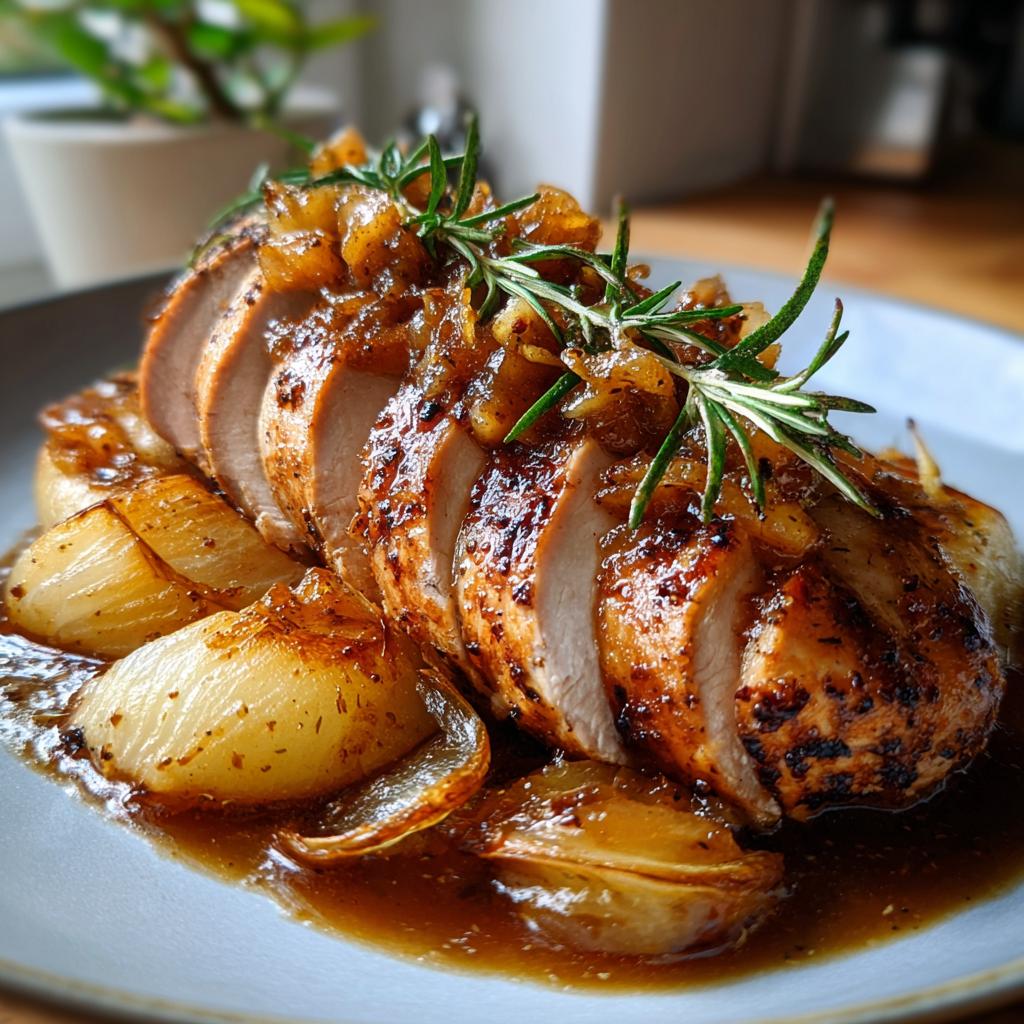 Kalkoen met appel-chutney