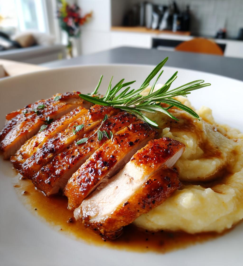 Kalkoen met kastanjepuree