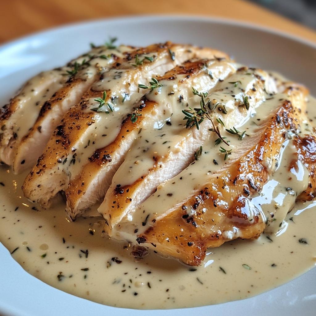 Kalkoenfilet met roomsaus - detail 1