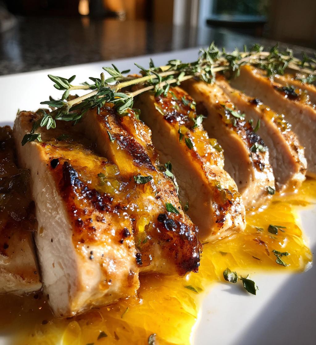 Kalkoenfilet met sinaasappel - detail 1