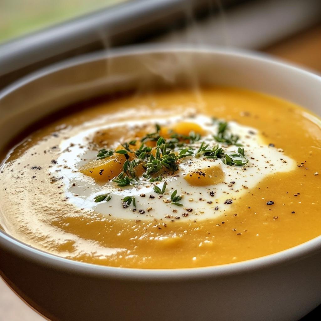 Kerstgroentesoep met room - detail 1