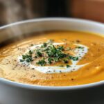 Kerstgroentesoep met room