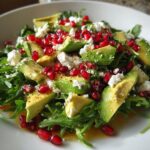 Kerstsalade met avocado