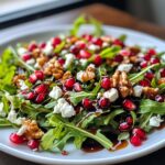 Kerstsalade met granaatappel