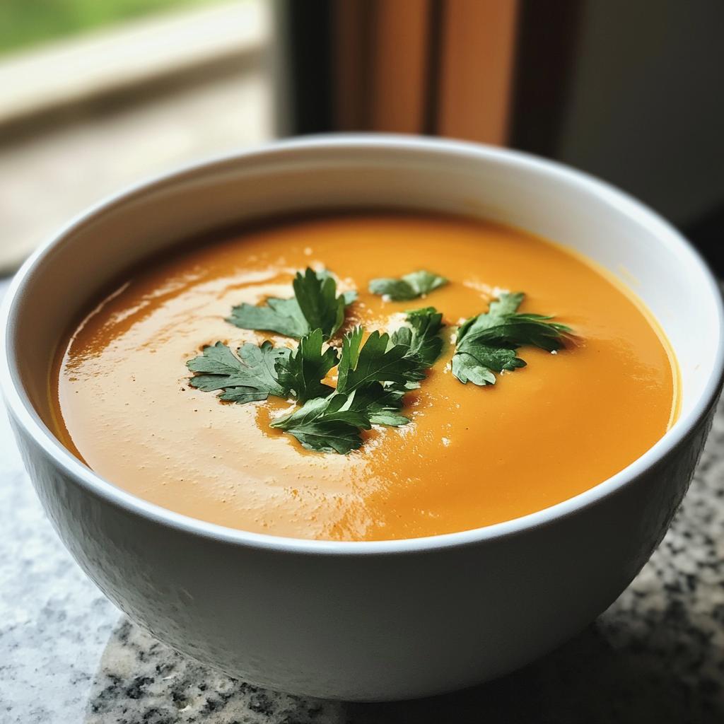 Kerstsoep van wortel - detail 1