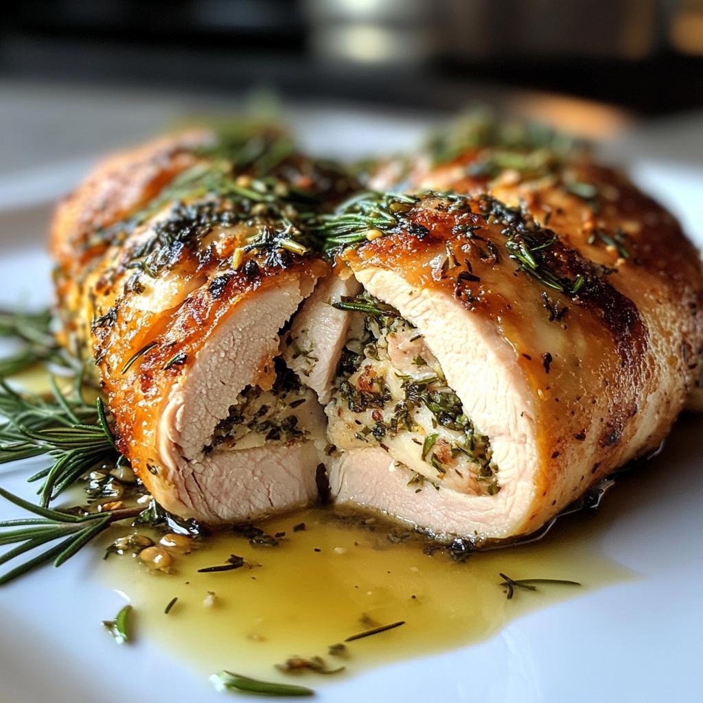 Kiprollade met kruiden - detail 1