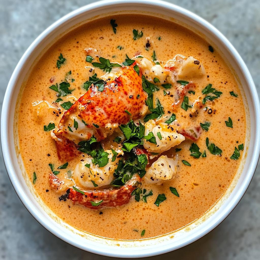 Kreeftensoep met cognac