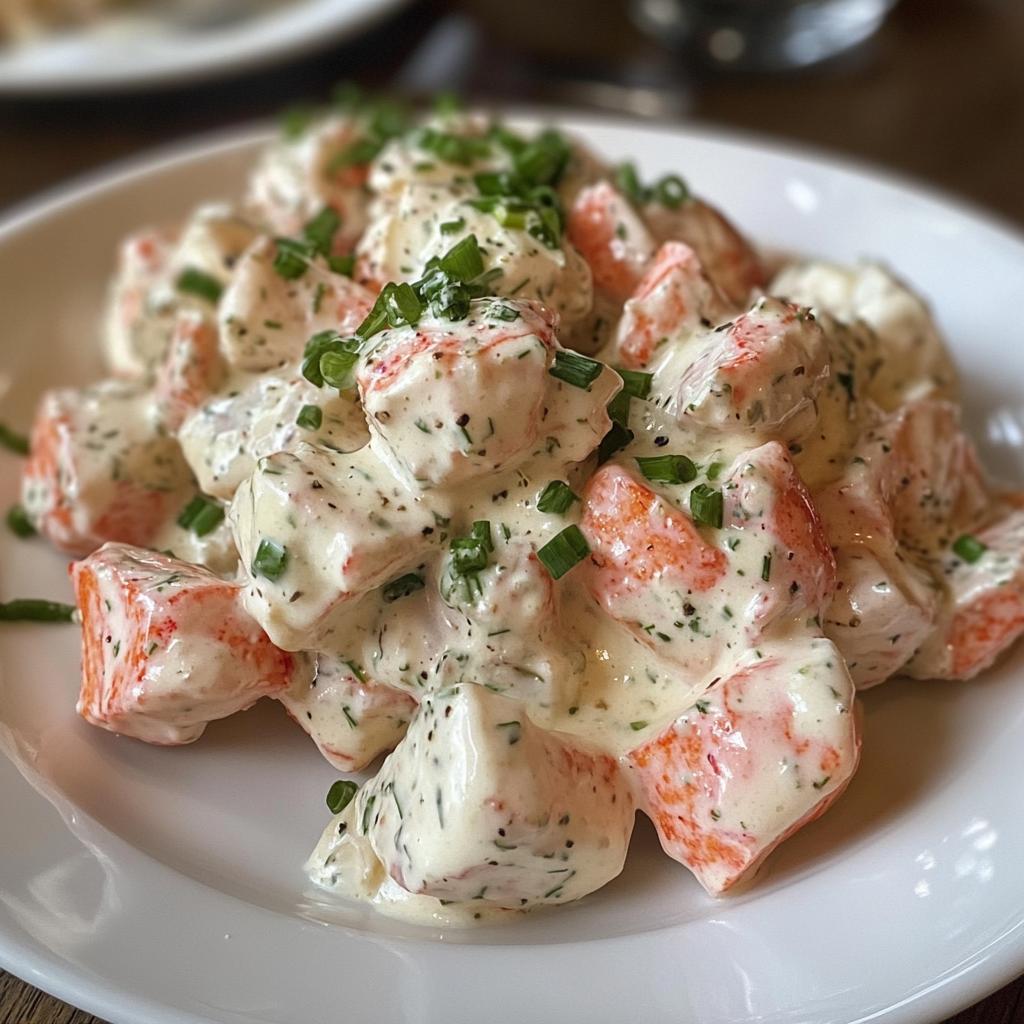 Kreeftsalade met bieslookcrème - detail 1