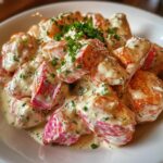 Kreeftsalade met bieslookcrème