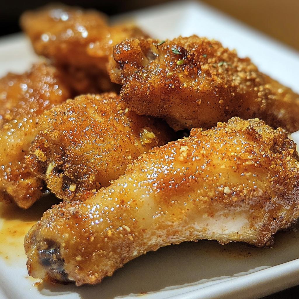 Krokante kippenvleugels - detail 1