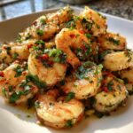 Limoen-garnalen met koriander