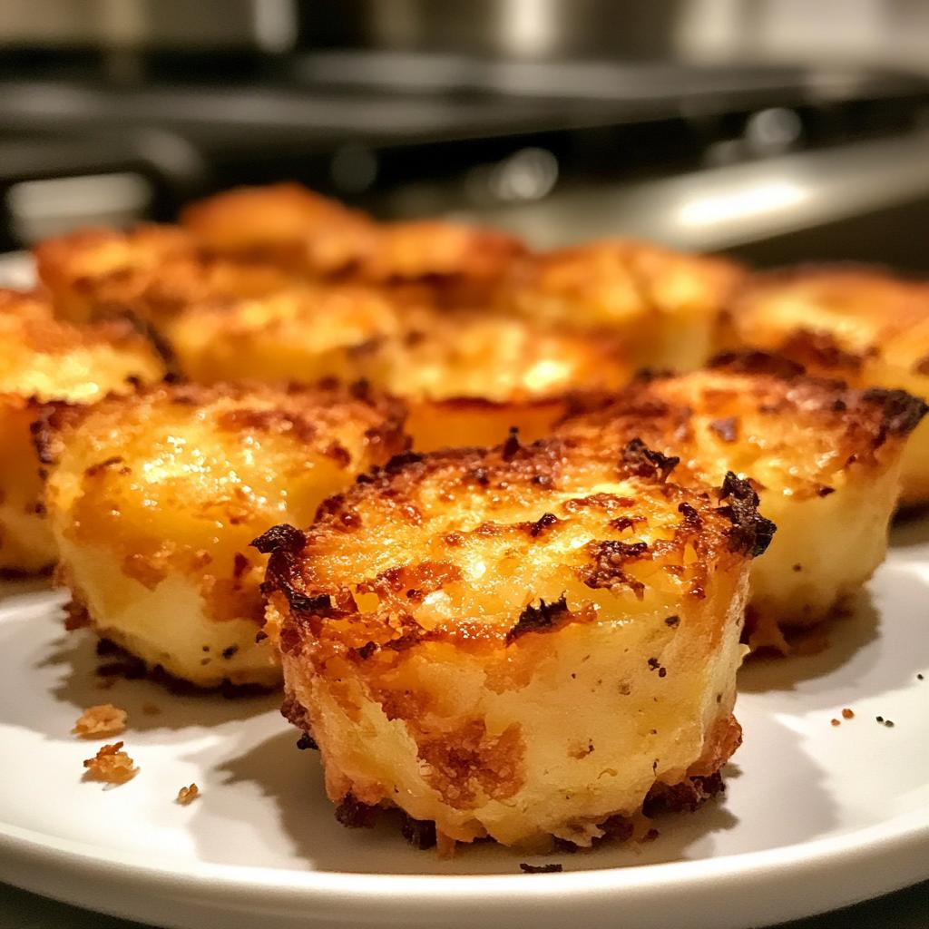 Mini aardappeltaartjes