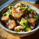 Mini ceviche van garnalen