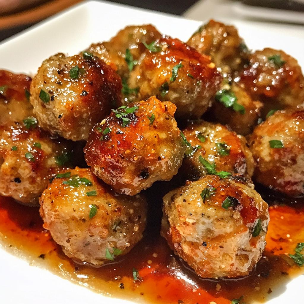 Mini gehaktbroodhapjes met saus